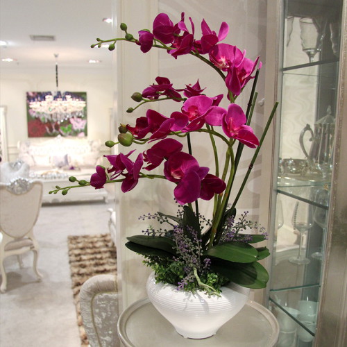 Silk Flowers - Orchids.