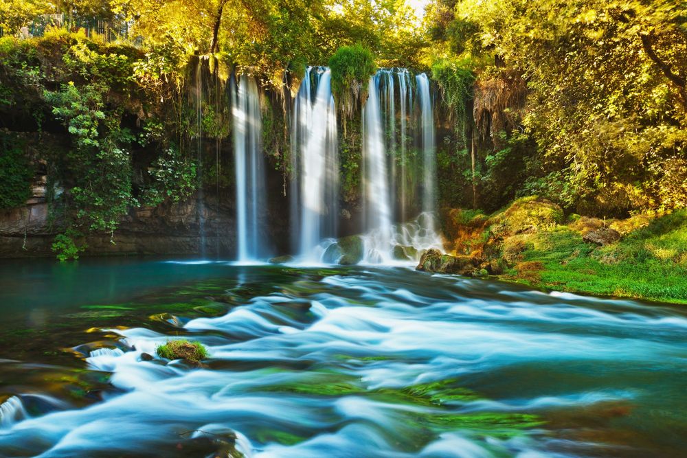 Waterfall-Duden-at-Antalya-Turkey.